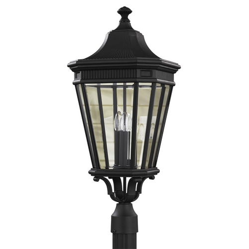 Generation Lighting Cotswold Lane Post Light in Black by Generation Lighting OL5408BK