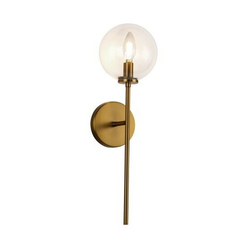 Cassia Wall Sconce in Aged Gold by Alora Lighting