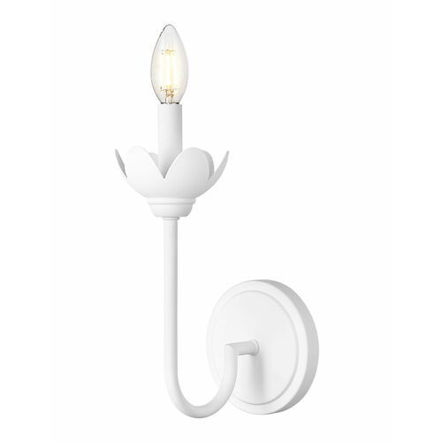 Z-Lite Allistair Textured White Sconce