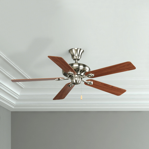 Progress Lighting Air Pro 52-Inch Ceiling Fan in Brushed Nickel by Progress Lighting P2521-09CH