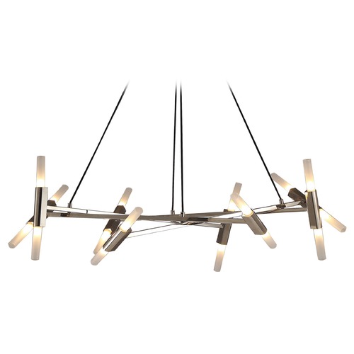 Avenue Lighting Manhattan Ave. 54-Inch Polished Nickel LED Linear Chandelier by Avenue Lighting HF6016-PN