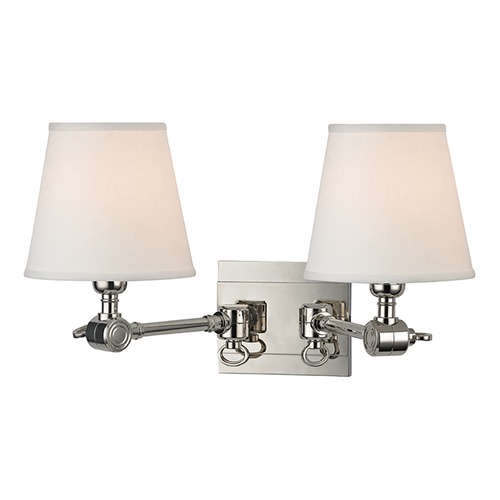 Hudson Valley Lighting Hillsdale Polished Nickel Sconce by Hudson Valley Lighting 6232-PN