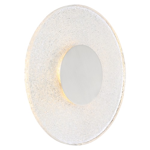 Callisto Polished Nickel LED Flush Mount by Nuvo Lighting