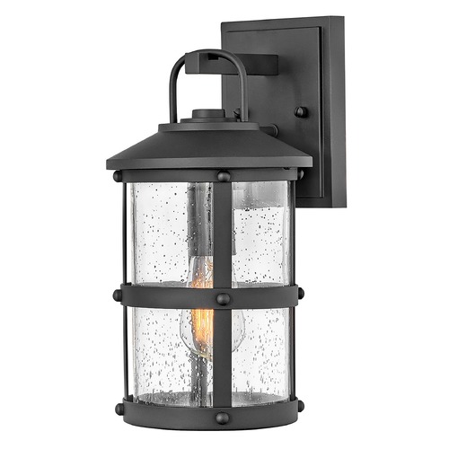 Lakehouse Small Outdoor Lantern in Black by Hinkley Lighting