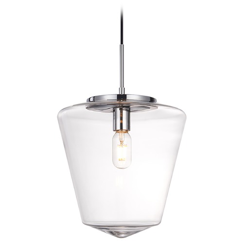 Matteo Lighting Idina Chrome Pendant by Matteo Lighting C80302CH