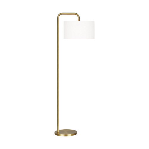 ED Ellen-DeGeneres 64-Inch Tall Dean Burnished Brass LED Floor Lamp by Visual Comfort Studio