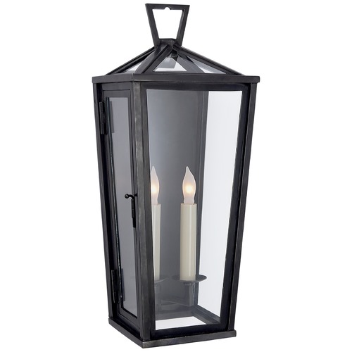 E.F. Chapman Darlana Narrow Tall Lantern in Bronze by Visual Comfort Signature