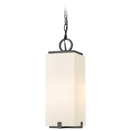 Sana Black Outdoor Hanging Light by Z-Lite