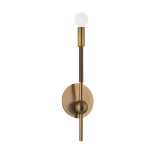 Troy Lighting Obie Patina Brass & Bronze LED Sconce