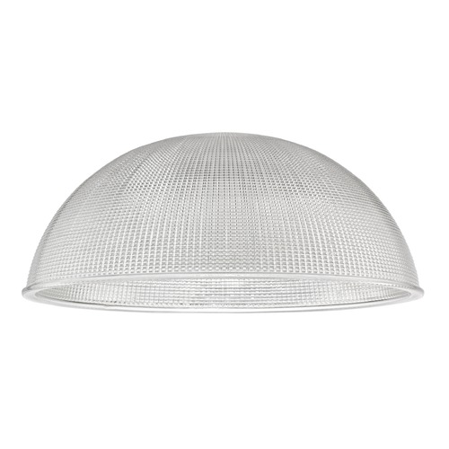 Prismatic Glass Shade 13-Inch Wide 1.63-Inch Fitter