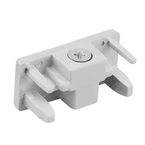 WAC Lighting White H Track End Cap