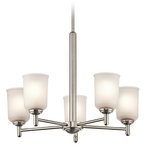 Kichler Lighting Shailene 23.50-Inch Chandelier in Brushed Nickel by Kichler Lighting 43671NI