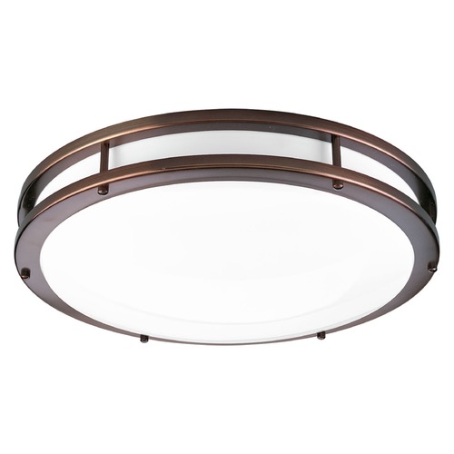 17.75-Inch LED Flush Mount in Urban Bronze by Progress Lighting