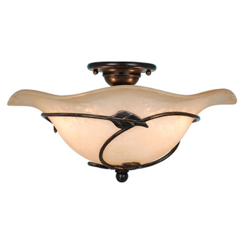 Vaxcel Lighting Vine Oil Shale Semi-Flush Mount by Vaxcel Lighting CF38815OL