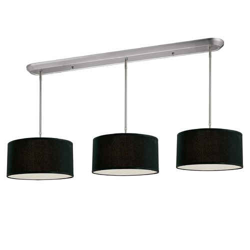 Albion Brushed Nickel Multi-Light Pendant by Z-Lite
