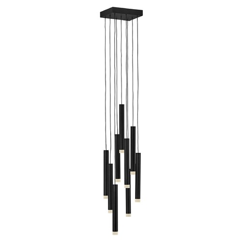 Harmony 52.50-Inch High LED Pendant in Black by Fredrick Ramond