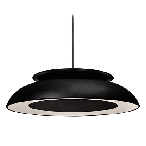 Transitional Black LED Pendant 3000K 753LM by Kuzco Lighting