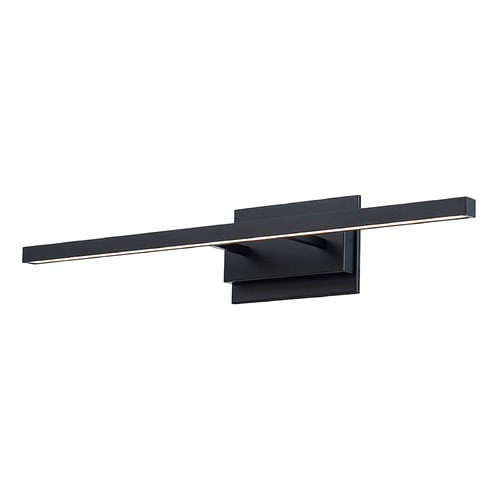 Parallax 24-Inch Vanity Light in Black 2700K 3CCT by WAC Lighting