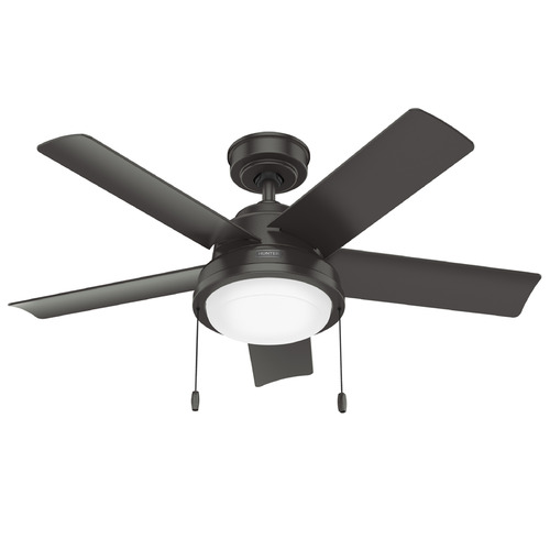 Seawall 44-Inch LED Outdoor Fan in Noble Bronze by Hunter Fan Company