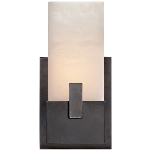 Kelly Wearstler Covet Short Bath Sconce in Bronze by Visual Comfort Signature