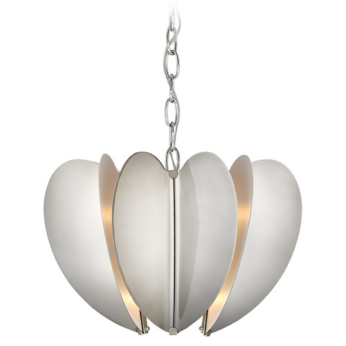 Visual Comfort Signature Collection Kate Spade New York Danes Chandelier in Nickel by Visual Comfort Signature KS5130PN