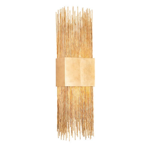 Corbett Lighting Sabine Vintage Gold Leaf LED Sconce