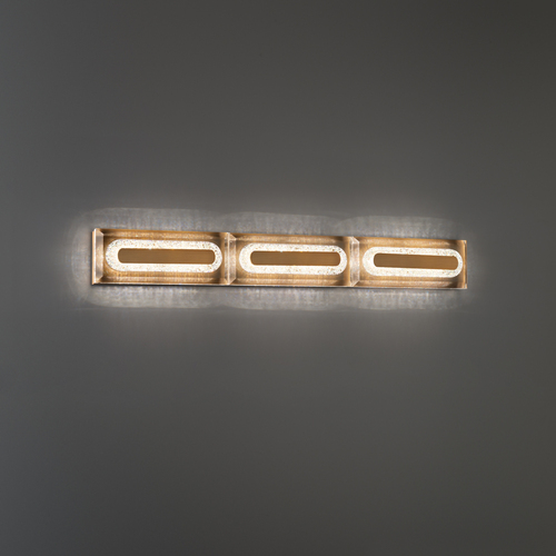 Soiree 27-Inch LED Bath Light in Aged Brass by Schonbek Beyond