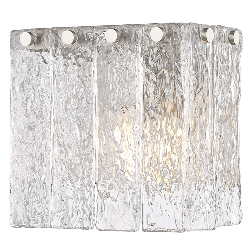 Z-Lite Glacier Brushed Nickel Sconce