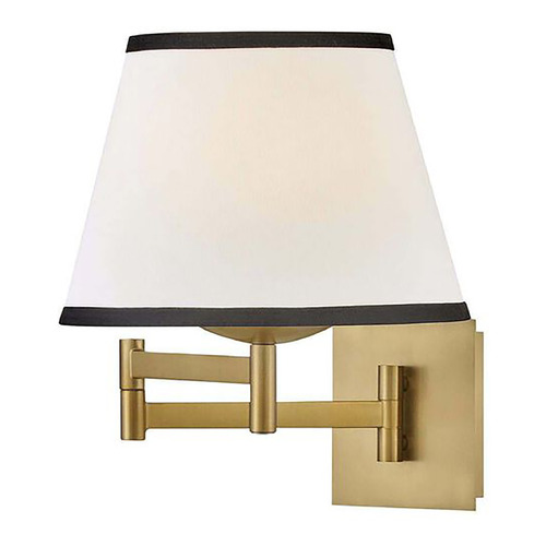 Hinkley Sonia Lacquered Brass LED Swing Arm Lamp