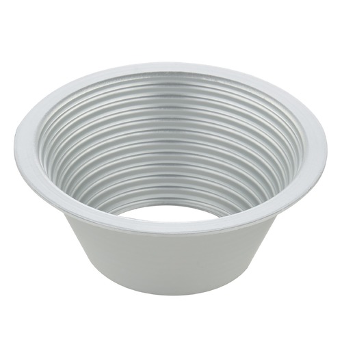 Recesso  Lighting 2 Inch Brushed Nickel Baffle for Recessed Lighting