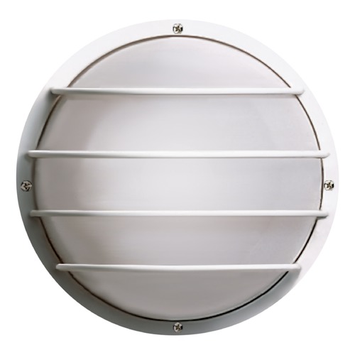 White Outdoor Wall Light by Nuvo Lighting