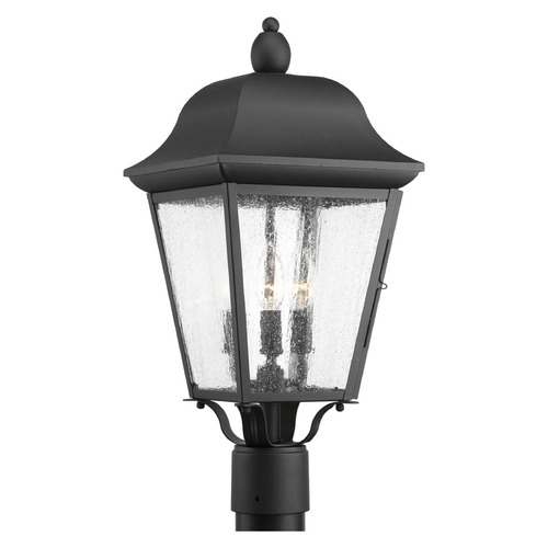 Kiawah Post Light in Black by Progress Lighting