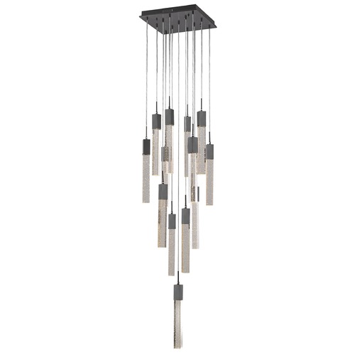 Glacier Avenue 13-Light Dark Bronze LED Multi-Light Pendant by Avenue Lighting