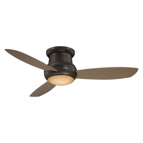 Minka Aire Concept II 52-Inch LED Hugger Fan in Oil Rubbed Bronze by Minka Aire F474L-ORB