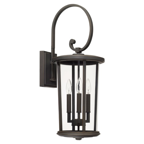 Capital Lighting Howell 26-Inch Outdoor Lantern in Oiled Bronze by Capital Lighting 926731OZ