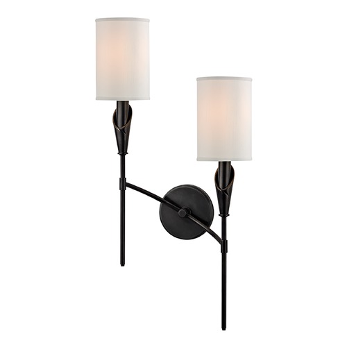 Hudson Valley Lighting Tate Old Bronze Sconce by Hudson Valley Lighting 1312R-OB