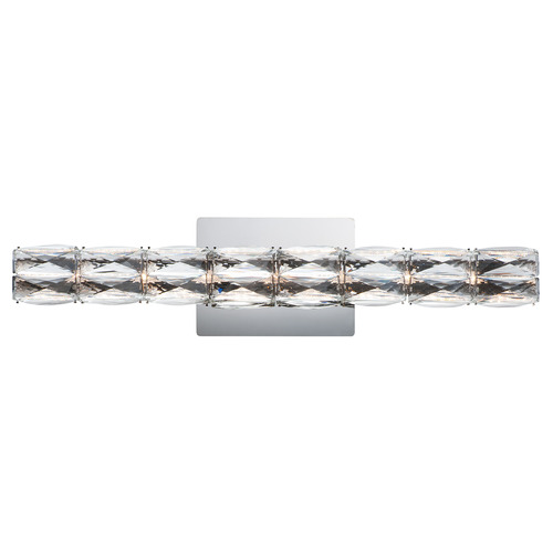 Zephyr 24-Inch LED Vanity Light in Polished Chrome by ET2 Lighting
