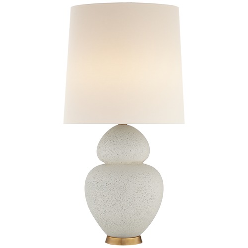 Aerin Michelena Table Lamp in Chalk White by Visual Comfort Signature