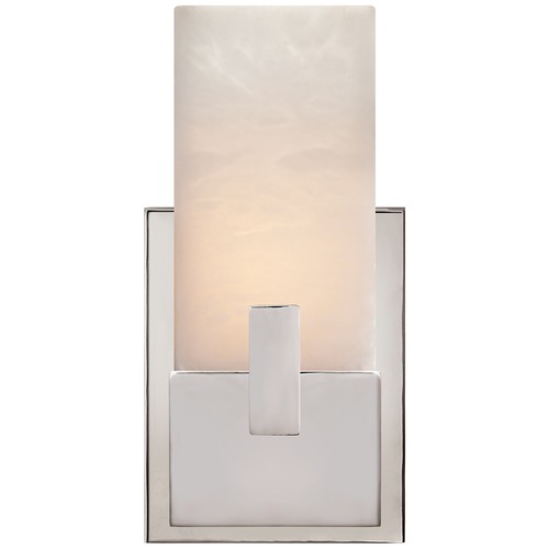 Visual Comfort Signature Collection Kelly Wearstler Covet Short Bath Sconce in Nickel by Visual Comfort Signature KW2113PNALB