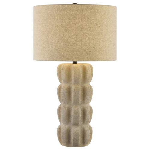Savoy House Lighting Mediterranean Bronze Table Lamp with Drum Shade
