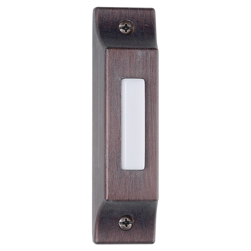 Craftmade Lighting Builder Surface Mount Doorbell Button in Rustic Brick by Craftmade Lighting BSCB-RB