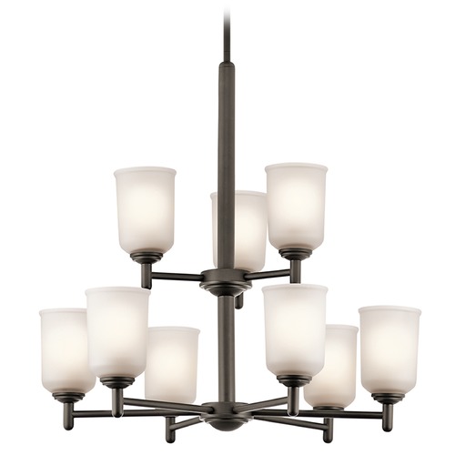 Kichler Lighting Shailene 2-Tier Chandelier in Olde Bronze by Kichler Lighting 43672OZ