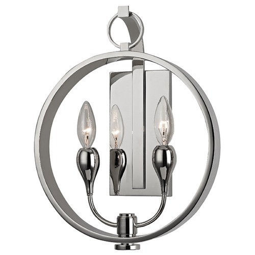 Hudson Valley Lighting Dresden Wall Sconce in Polished Nickel by Hudson Valley Lighting 6702-PN