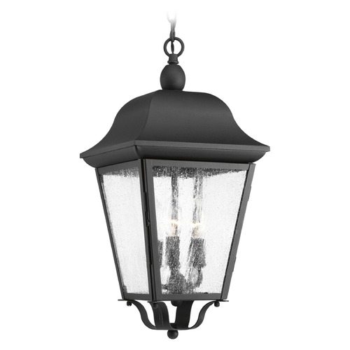 Kiawah Outdoor Hanging Light in Black by Progress Lighting