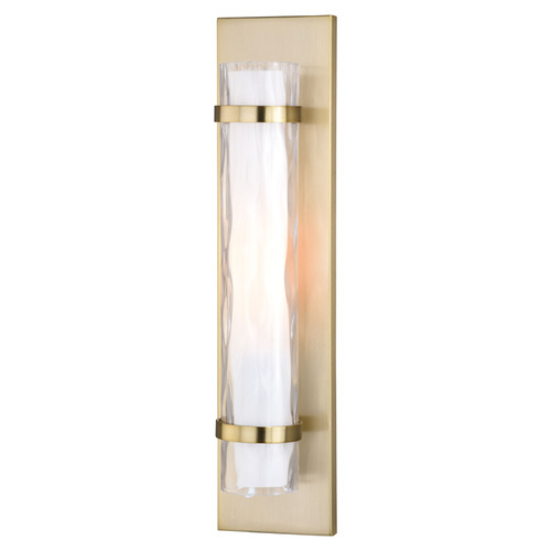 Vaxcel Lighting Vilo Golden Brass Vertical Bathroom Light