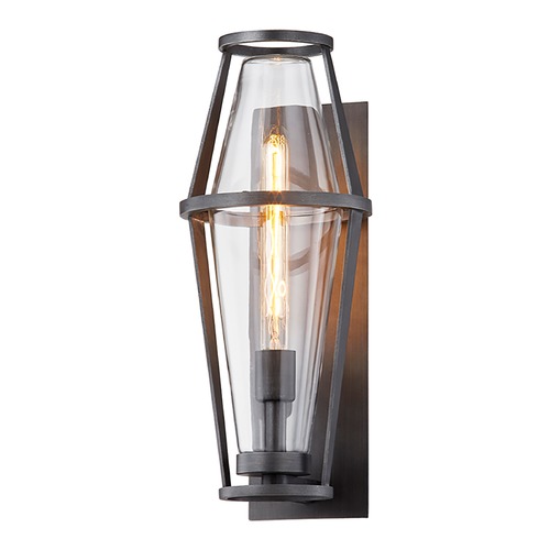 Troy Lighting Prospect Graphite Outdoor Wall Light by Troy Lighting B7612