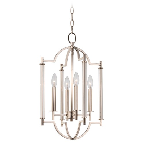 Kalco Lighting Provence 4-Light Chandelier in Polished Nickel by Kalco Lighting 512971PN