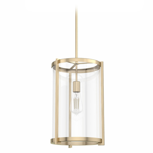 Hunter Fan Company Astwood Alturas Gold Pendant Light with Cylindrical Shade