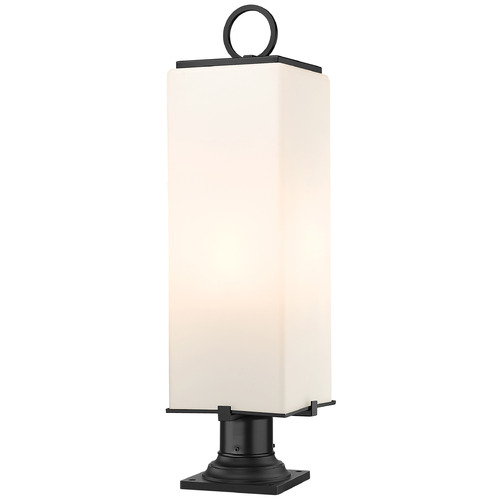 Sana Black Post Light by Z-Lite