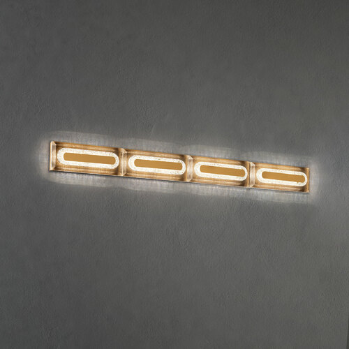 Schonbek Beyond Soiree 36-Inch LED Bath Light in Aged Brass by Schonbek Beyond BWS17236-AB